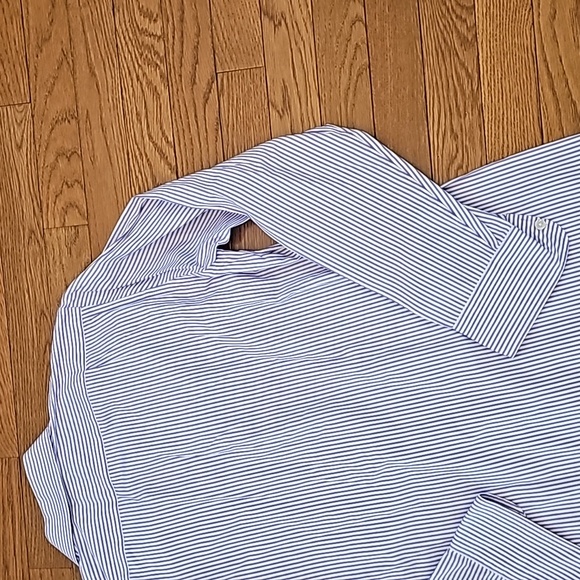 CCO J.Crew Haberdashery Striped Shirt Dress - Picture 12 of 13